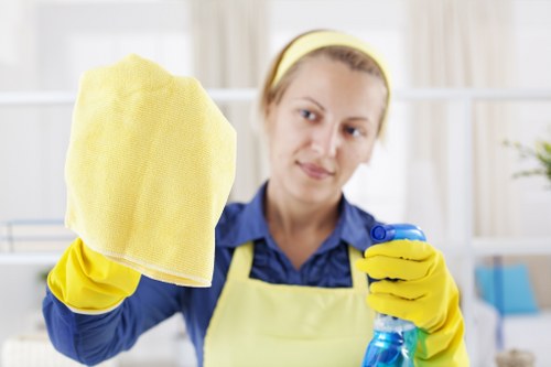 Professional oven cleaning service for a Battersea kitchen with built-up grease removed