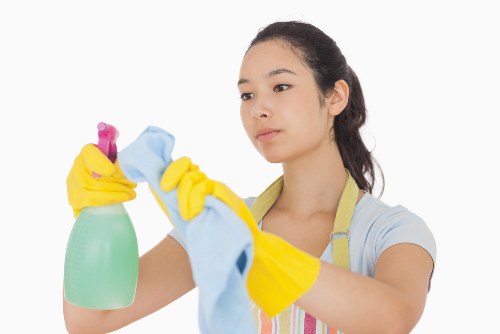 Local upholstery cleaning service treating fabric furniture in Battersea
