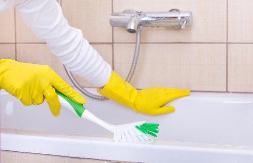 Low-carbon van used for sustainable cleaning services